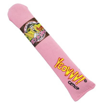 Kattleksak Yeowww Rosa Cigar cat toy
