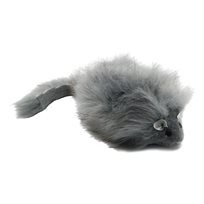 Kattleksak långhårig mus med kattmynta XL
