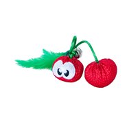 Kattleksak Petstages Dental Cherries Red