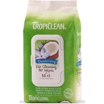TROPICLEAN EAR CLEANING WIPES 50ST