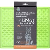 Hundskål LickiMat Large Grön