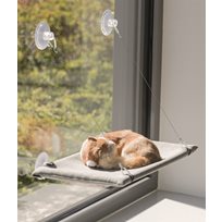 Fönsterdyna katt med sugkoppar
