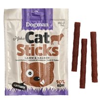 Kattgodis Cat sticks 3-pack kalkon lamm