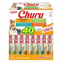 Kattgodis Churu 40-pack Chicken